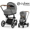 cybex priam chrome brown mirage grey