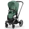 cybex priam chrome black sportkinderwagen leaf green