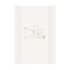 CEBA CEBA Podložka přebalovací 2-hranná s pevnou deskou (50x70) Comfort Papa Bear bílá