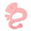 CHICCO CHICCO Kousátko silikonové Super Soft Chameleon růžový 2m+