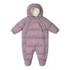 LEOKID Baby Overall Eddy Lilac Gray vel. 9 - 12 měsíců (vel. 74)