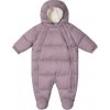 LEOKID Baby Overall Eddy Lilac Gray vel. 0 – 3 měsíce (vel. 56)