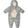 LEOKID Baby Overall Eddy Gray Mist vel. 0 – 3 měsíce (vel. 56)