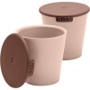 BIBS poharik s vrchnakom Blush 4310244 5713795230938