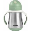 Beaba Hrnek termoizolační s brčkem nerez 250ml Sage Green