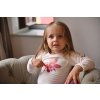 Little Angel tričko smyk LESK DR Outlast® - bílá káva (Velikost 86)