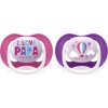 PHILIPS AVENT Philips AVENT Šidítko Ultra air Text 6-18m dívka, 2 ks