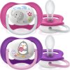 PHILIPS AVENT Philips AVENT Šidítko Ultra air Zvířátko 6-18m dívka, 2 ks