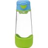 b.box Sport lahev na pití 600 ml - modrá/zelená