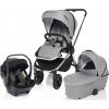 ZOPA Set kočárek Move Cross + korba XL + adaptér + autosedačka (Varianta Night Black/Black)