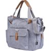 bababing roma 2 prebalovaci taska grey