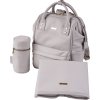 bababing mani prebalovaci taska batoh grey blush leatherette