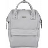 bababing mani prebalovaci taska batoh dove grey leatherette