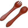tryco silikonova lzicka vidlicka dark rust