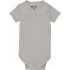 LODGER Romper SS Seersucker Steel 74