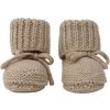 LODGER Slipper Knit Beige 0 - 6 měsíců