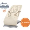 ERGOBABY | Evolve jídelní židle 2- v-1 Dark Wood + Evolve lehátko Cream