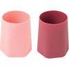 tiny twinkle silikonovy trenovaci poharek 2 ks rose burgundy