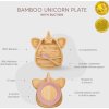 citron bambusovy talirek s prisavkou a lzickou jednorozec