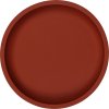 tryco silikonovy talirek kulaty dark rust
