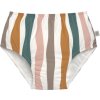LÄSSIG SPLASH LÄSSIG Swim Diaper 2023 Girls block stripes milky/peach 07-12 mon. (Varianta Swim Diaper Boys block stripes milky/blue 07-12 mon.)