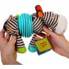 B-Toys Tahací harmonika zebra Squeezy Zeeby