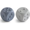 Mushie silikonove kocky 2ks Tradewinds Stone 810052467368 MDPT1001