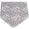 BIBS x LIBERTY slintáčik z BIO bavlny Fossil Grey