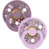BIBSxLIBERTY Colour cumliky z prirodneho kaucuku 2ks VioletSky Mauve