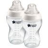 TOMMEE TIPPEE Kojenecká lahev ANTI-COLIC, transparent, 340 ml, 2ks