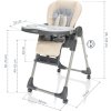 ZOPA Dětská židlička Monti 2, Diamond (Varianta Diamond Beige)