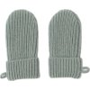 LODGER Mittens Folklore Merino Wool Silk 0 - 12 měsíců