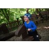 Little Angel Čepice podšitá Outlast® - dinosauři/modrá royal (Velikost 3 | 42-44 cm)