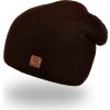 Little Angel Čepice pletená UNI Outlast ® - černá (Velikost 5 | 49-53 cm)