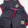 Little Angel vesta softshell STRETCH - šedá/růžová (Velikost 86)