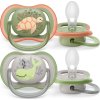PHILIPS AVENT Philips AVENT Šidítko Ultra air Obrázek 6-18m chlapec (moře), 2ks