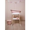 Bebe-Jou Sada vaničky Sense Pale Pink a stojanu Sense White