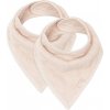 Jollein Bryndáček bandana 2ks Pale Pink