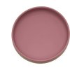 PETITEMARS PETITE&MARS Talíř silikonový s přísavkou TAKE&MATCH Dusty Rose 6m+