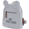 Childhome Dětský batoh My First Bag Canvas Grey