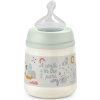 SUAVINEX | Kojenecká láhev Walk anatomická M silikon 150 ml - zelená (Varianta SUAVINEX | Kojenecká láhev Walk anatomická M silikon 150 ml - zelená)