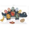 ZOPA Dřevěné puzzle dinosaurus (Varianta Wood)