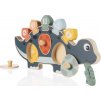 ZOPA Dřevěné puzzle dinosaurus (Varianta Wood)