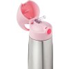 Termoska na pití s brčkem 500 ml - flamingo fizz