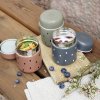 LÄSSIG KIDS LÄSSIG Food Jar Medium Happy Prints caramel (Varianta LÄSSIG Food Jar Medium Happy Prints caramel)