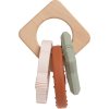 Lässig BABIES Teether Wood/Silicone Little Universe cloud/moon/star