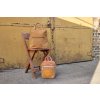 Lässig KIDS LÄSSIG Green Label Little One & Me Square Backpack Small Gots caramel (Varianta LÄSSIG Green Label Little One & Me Square Backpack Small Gots caramel)