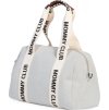 Childhome Přebalovací taška Mommy Club Signature Canvas Off White