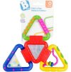 B-Kids Chrastítko skládací trojúhelníky