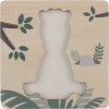 ZOPA Dřevěné puzzle malé (Varianta Leopard)